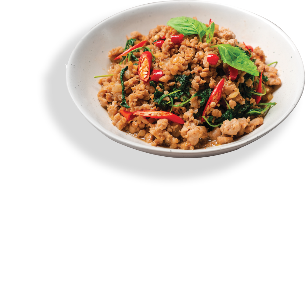 YUMEAT Good4UGood4Earth PlantBased Minced Meat in Thai Basil Sauce 85g